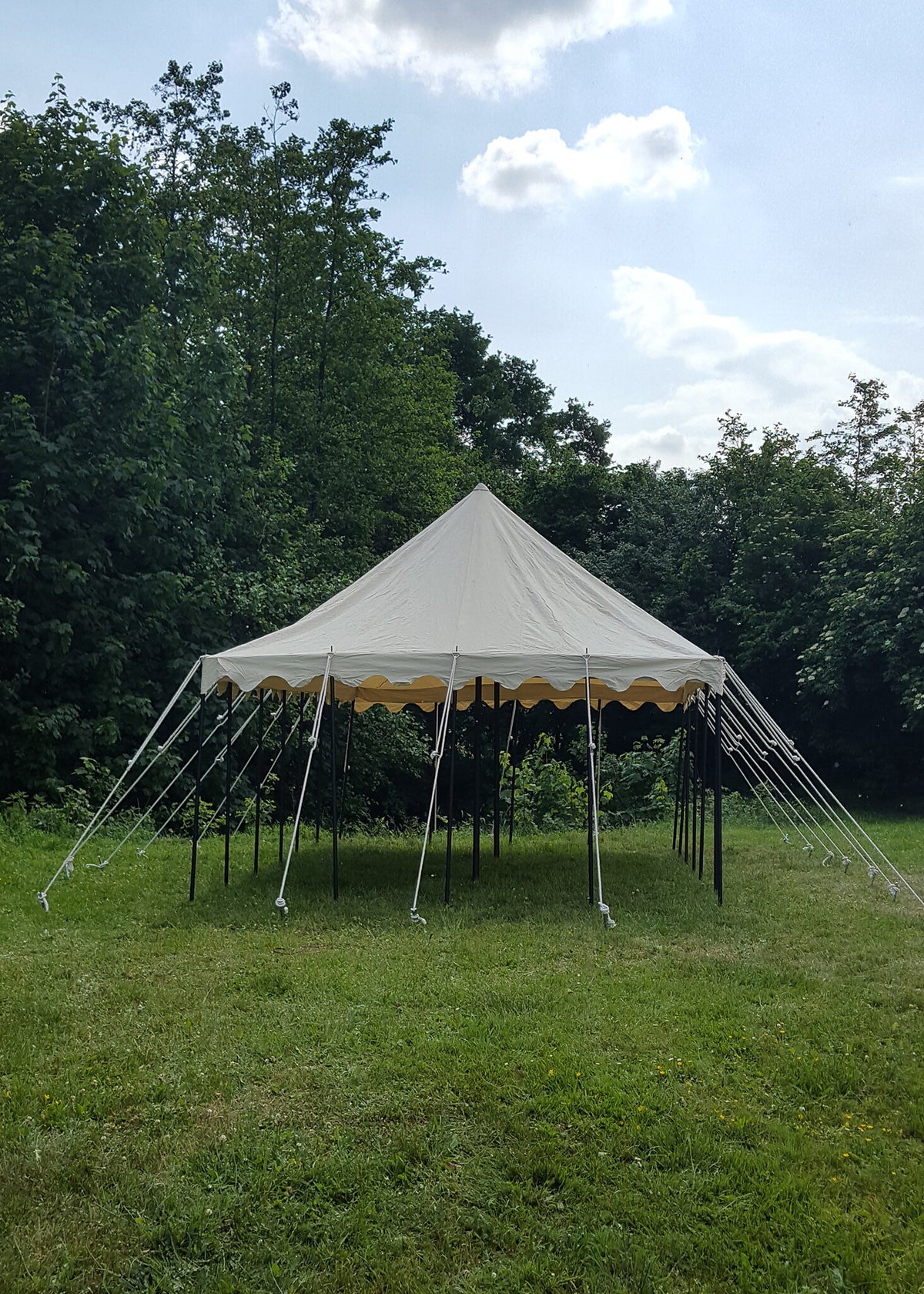 Knight tent Girard, 6 x 4 metre, 360 gsm
