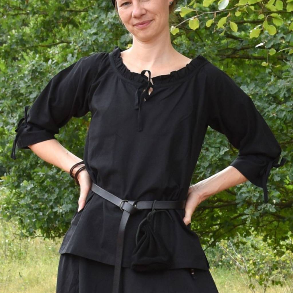 Renaissance blouse Anne, black