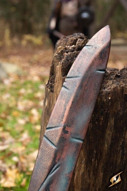 LARP sword Falcata Battleworn 85 cm