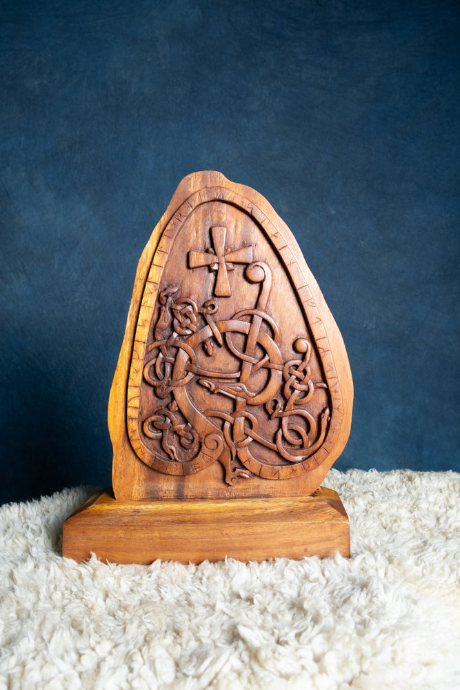 Viking rune stone from Broby Bro