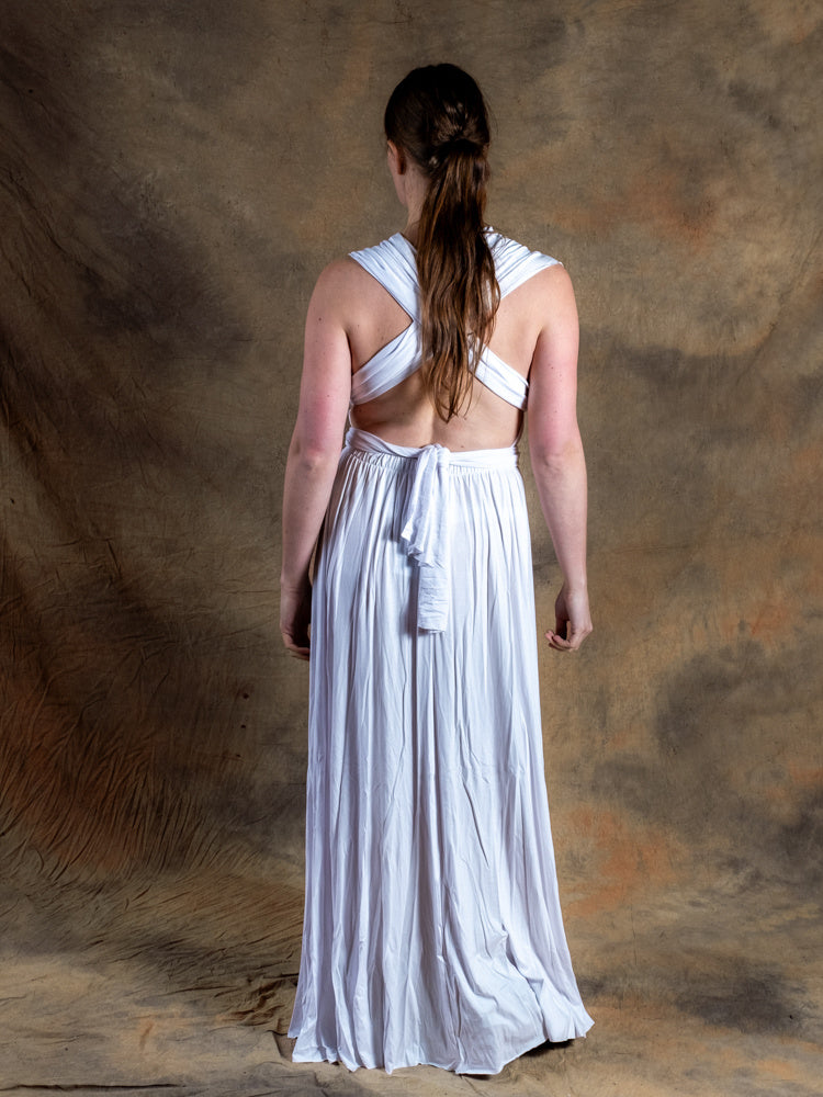 Abito da Dea Afrodite, bianco