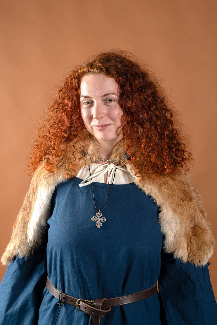 Gothic bliaut Iseult, blue