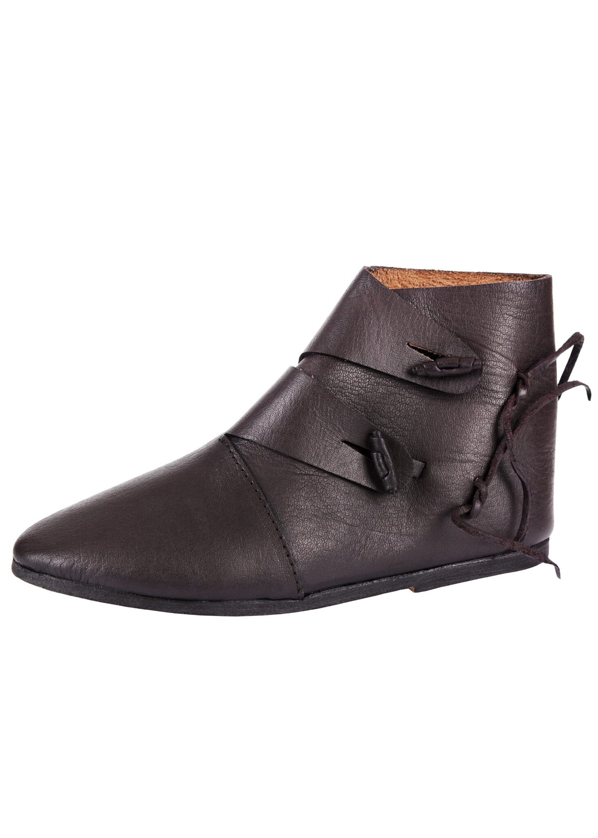 Viking shoes Jorvik, dark brown
