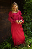 Vestido renacentista Lucretia, rojo