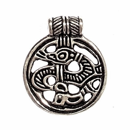 Viking Amulet Birka Grave 835, silvered bronze