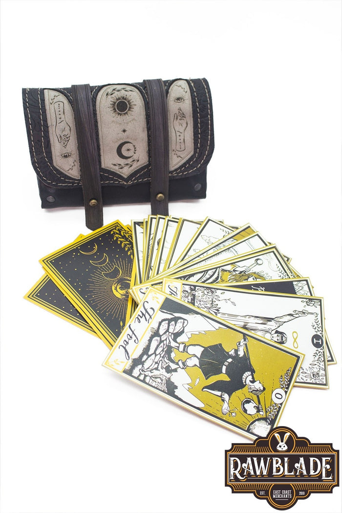 Incantation Tarot Pouch and Deck - Black