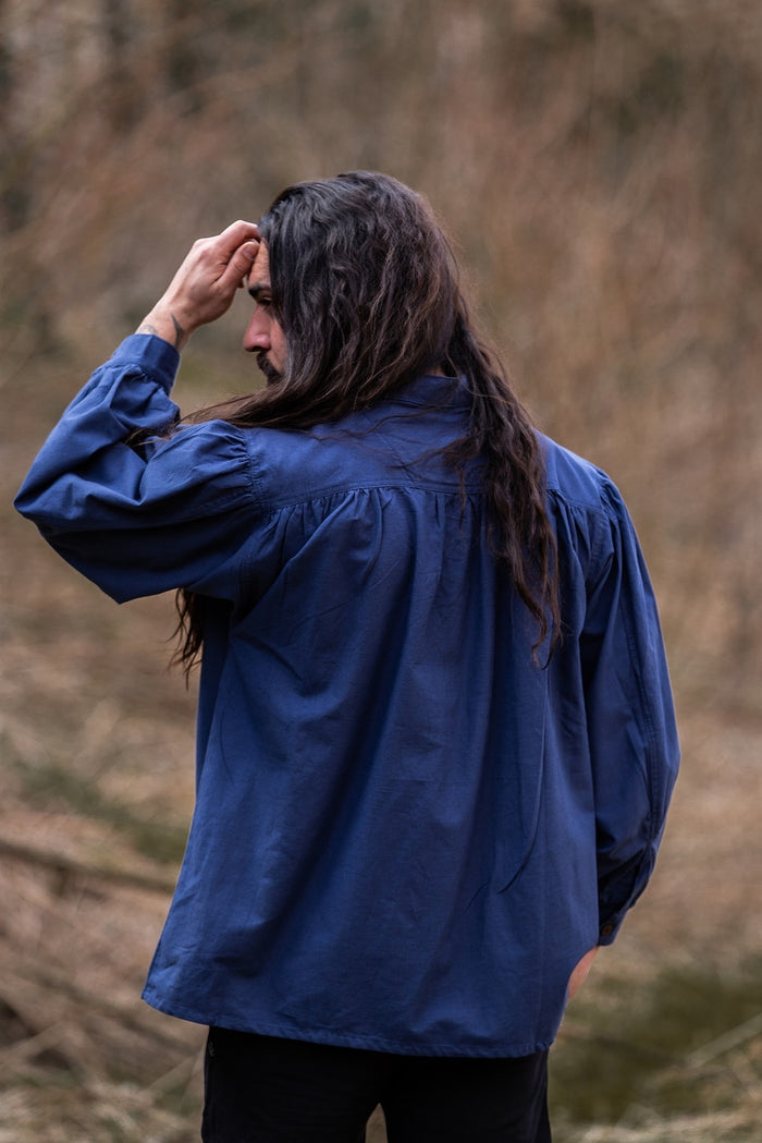 Medieval shirt, blue