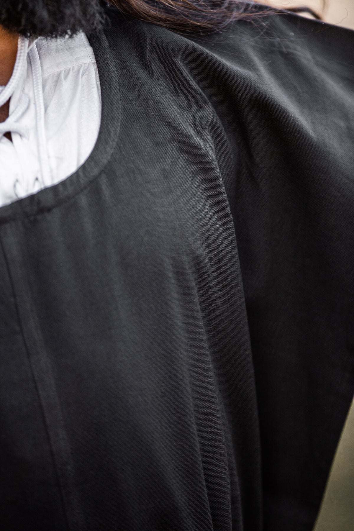 Surcoat men, black