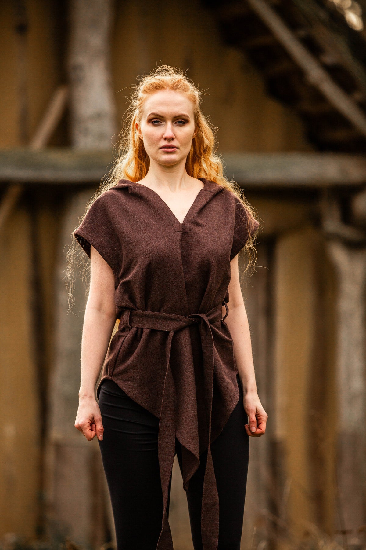 Ranger tunic Aldon, brown