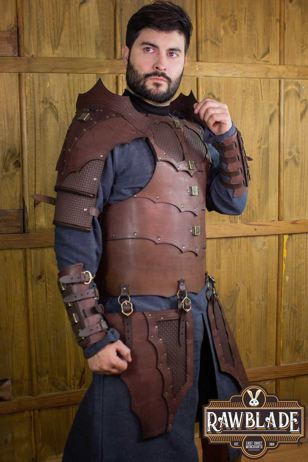 Edekan Pauldrons - Brown