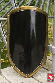 LARP kite shield black