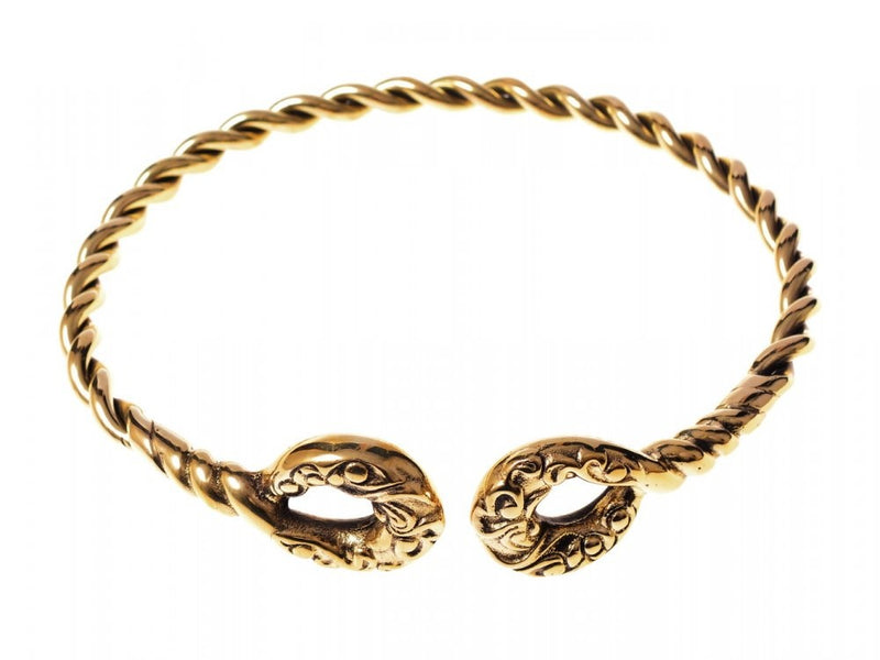 Celtycki torque Ipswitch, mosiądz