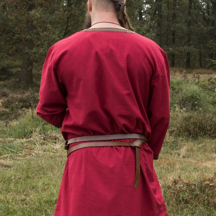 Dark red Viking tunic