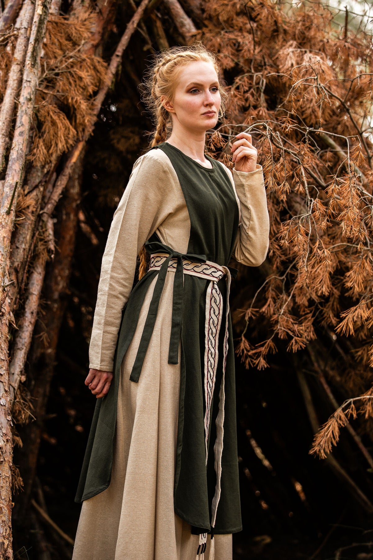 Surcoat Sigrid, green