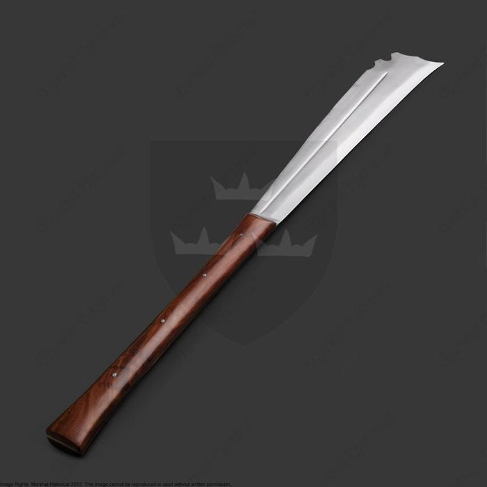 Two-handed Maciejowski Falchion, semi-sharp