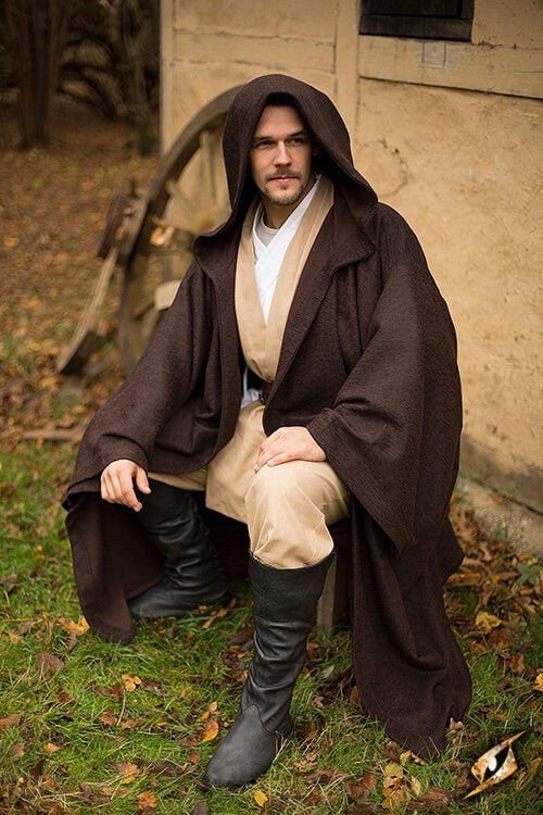 Medieval robe Osgar, brown