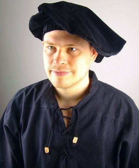 Baret Rembrandt, sort