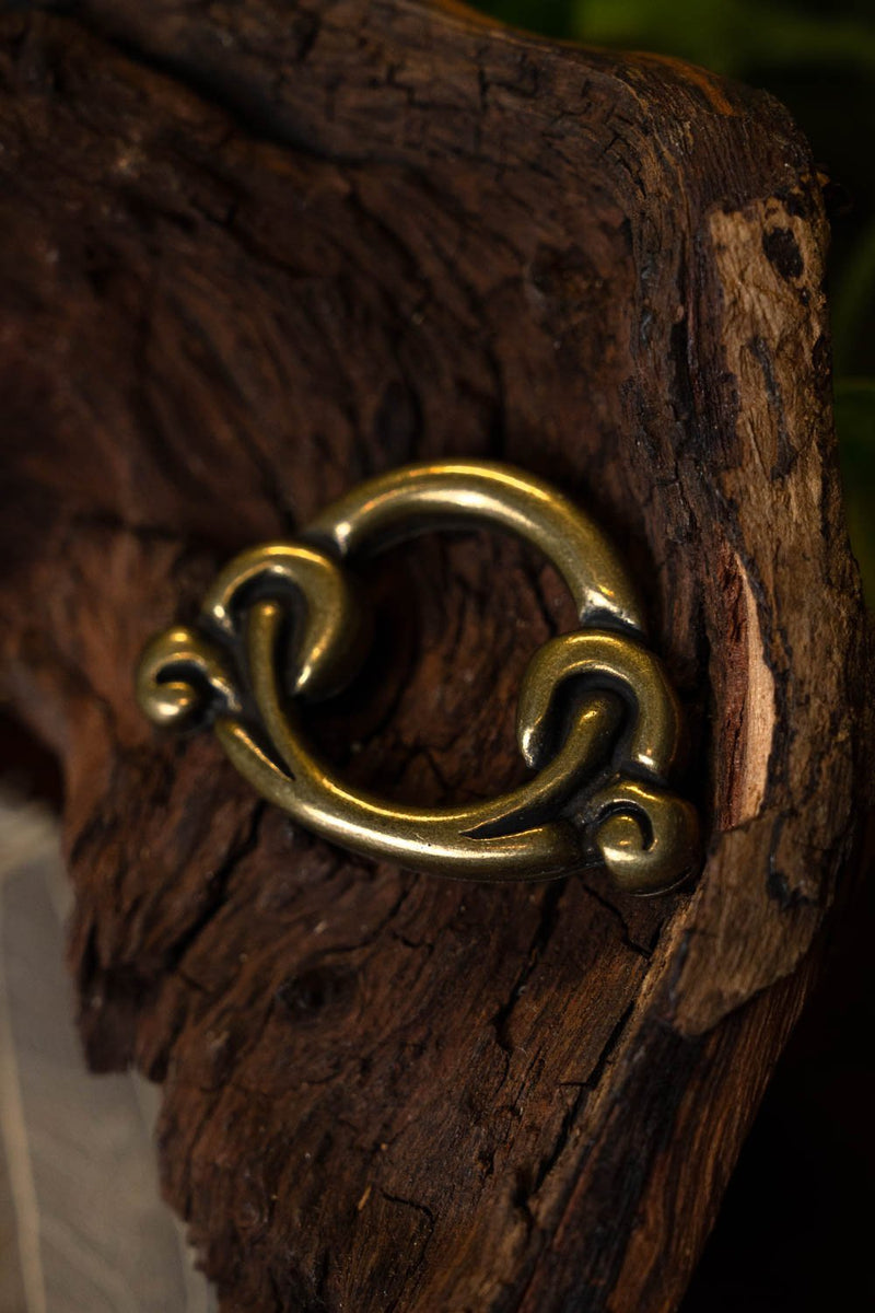 Birka ring for seax scabbard