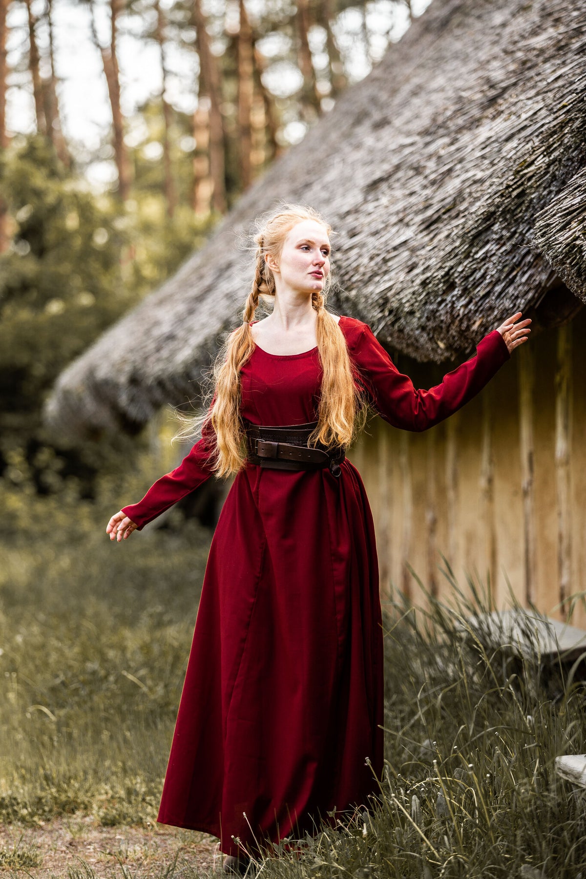 Dress Mary, red