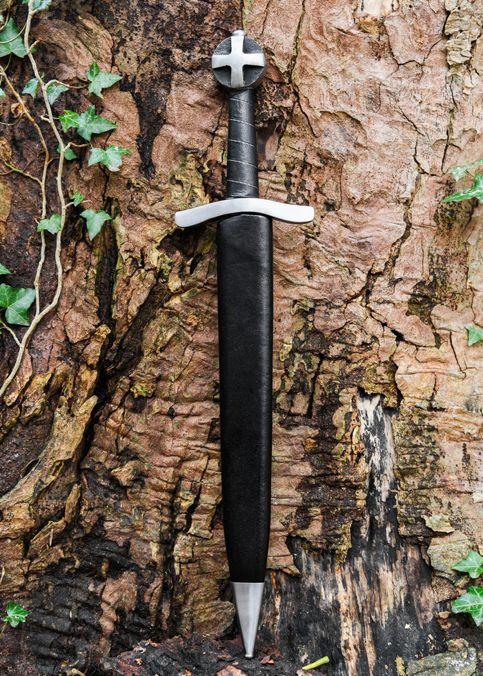 Crusader dagger Jerusalem, semi-sharp
