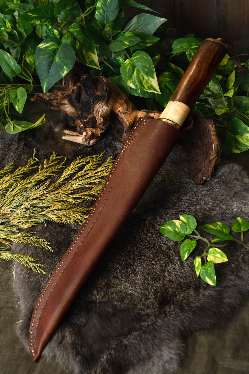Viking seax Flokadalur, semi-sharp