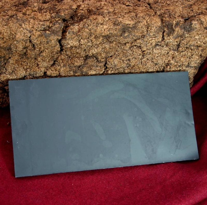 Black wax plates set of 10