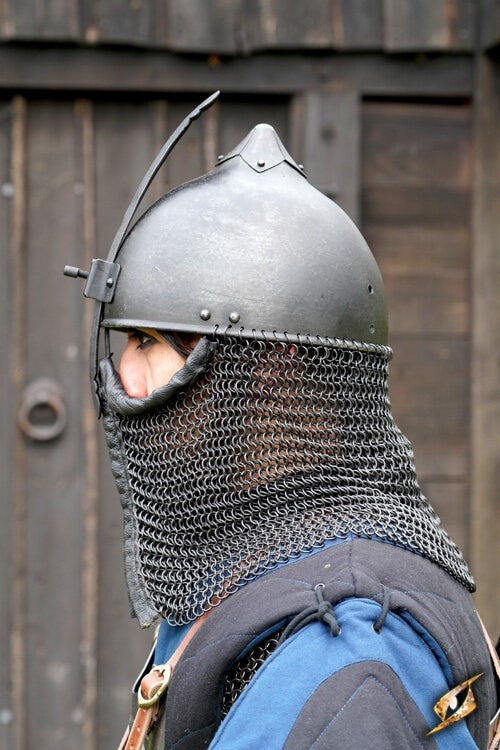 Persian helmet, bronzed, 1-1.2 mm