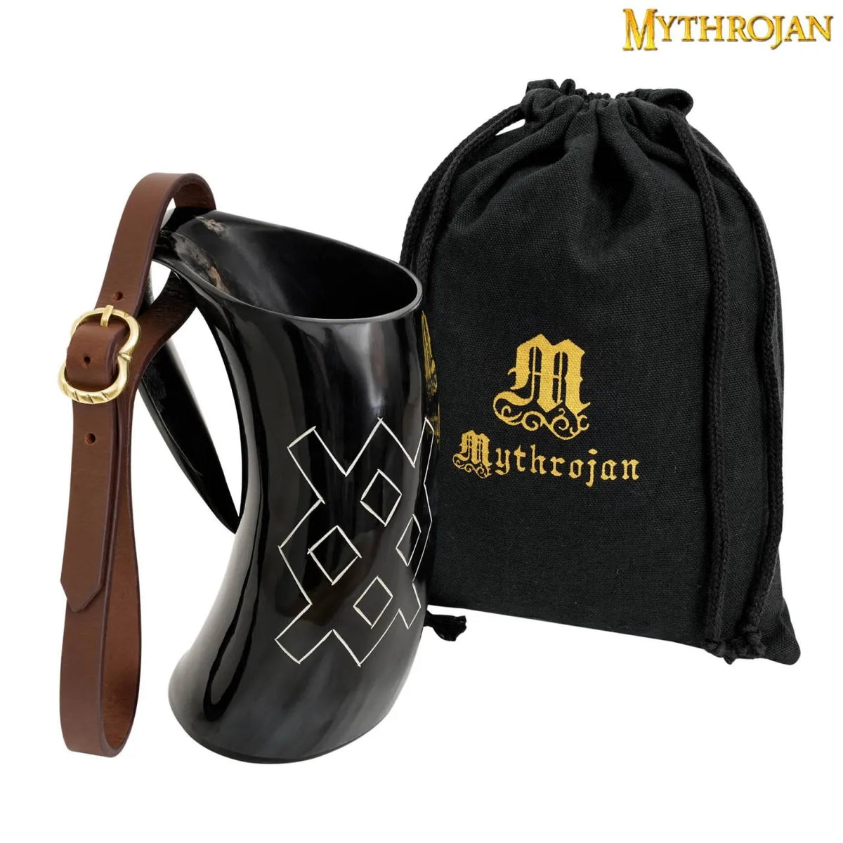 Viking mug Ivar with belt holder