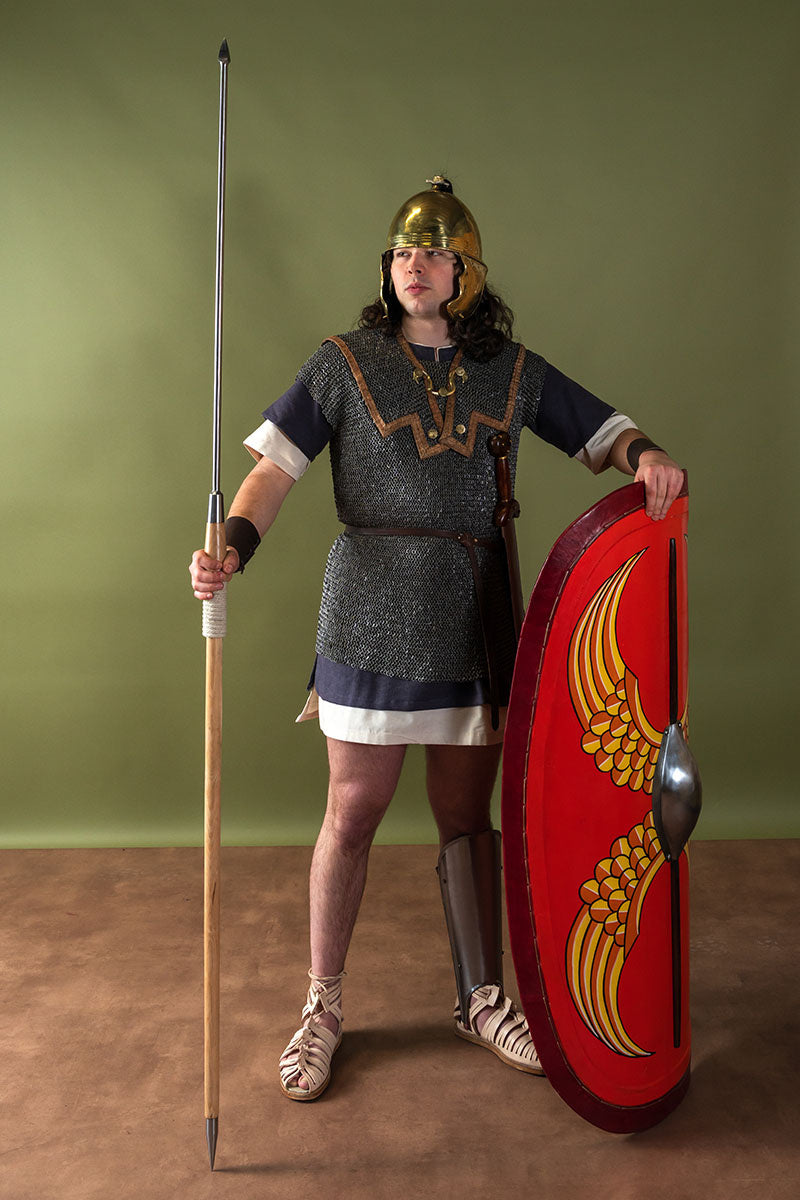 Pilum, siglo III a. C., semi-afilado