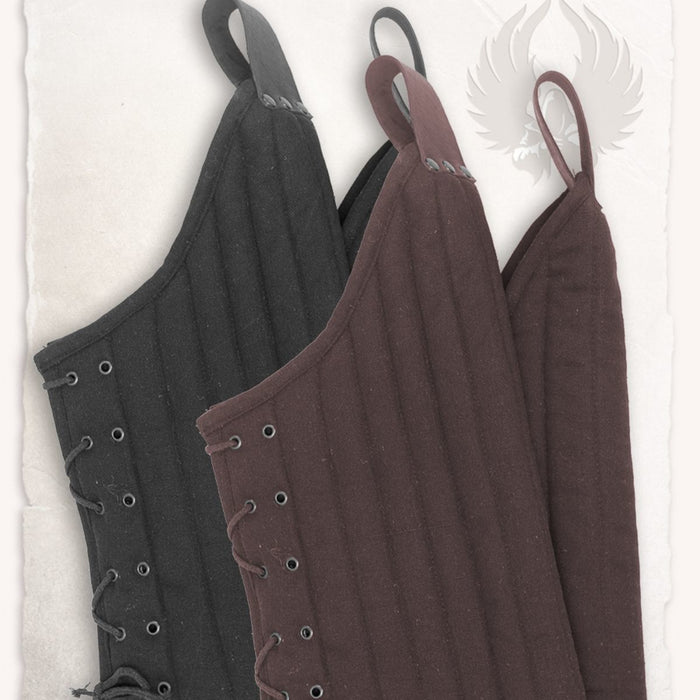 Gambeson cuisses, thigh armour, Leopold black