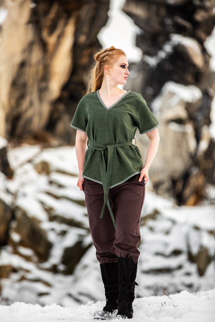 Valkyrie tunic Brynhild, green