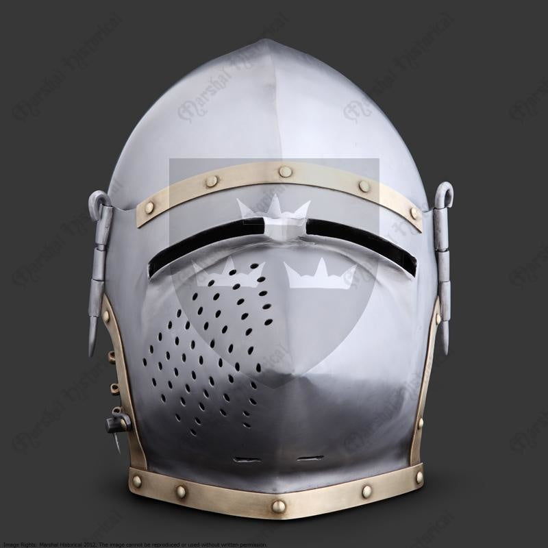 Churburg bascinet, 2 mm (battle-ready)
