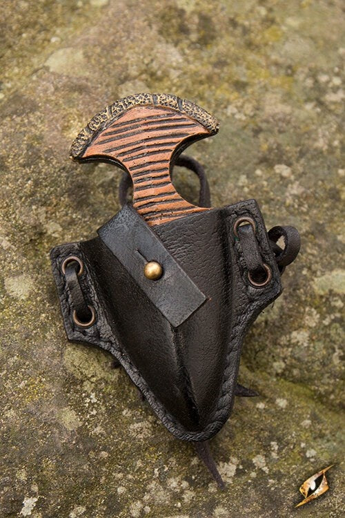LARP wrist dagger with holder, black