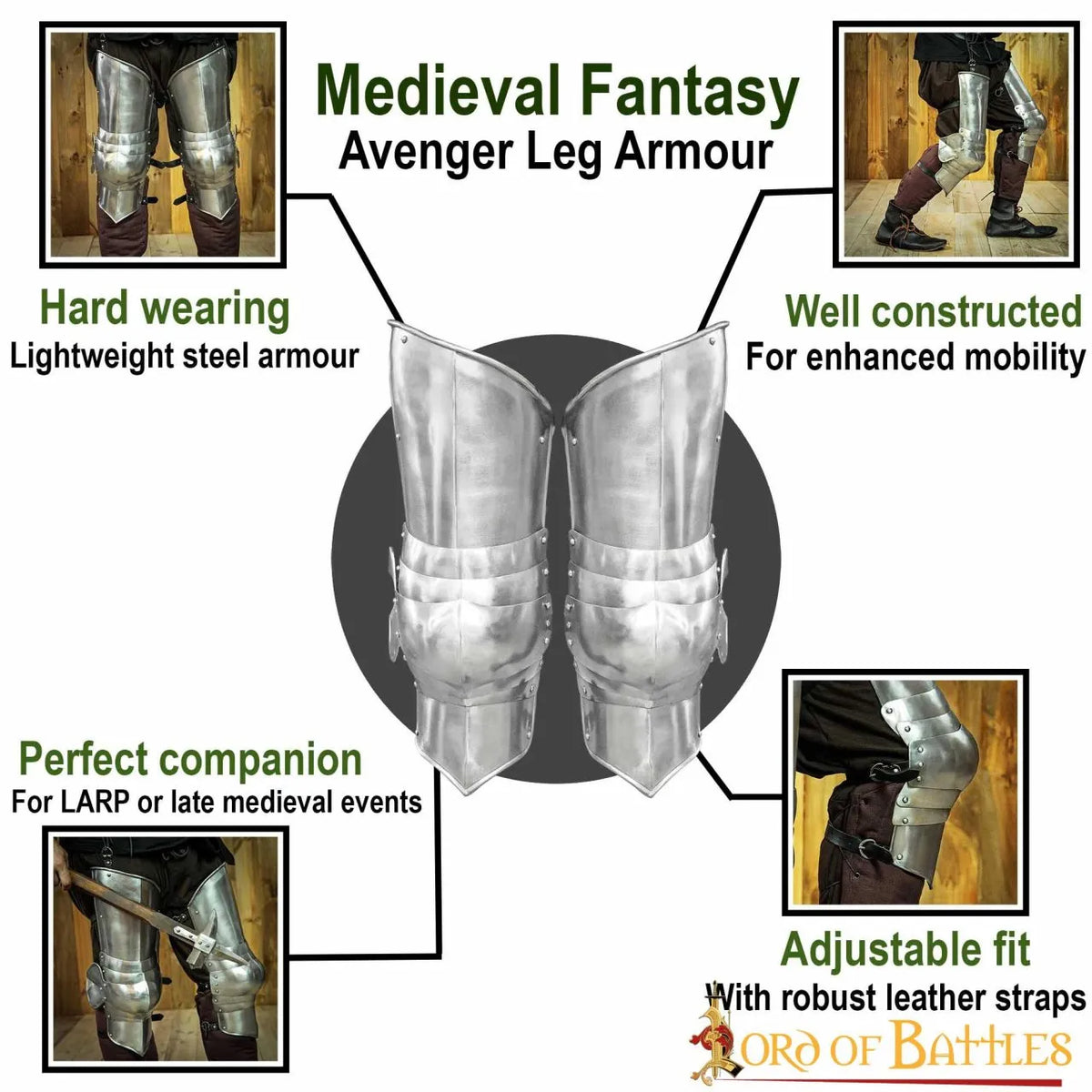 Gothic cuisses, 1.6 mm