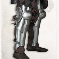Leg armour Markward, 1.2 mm