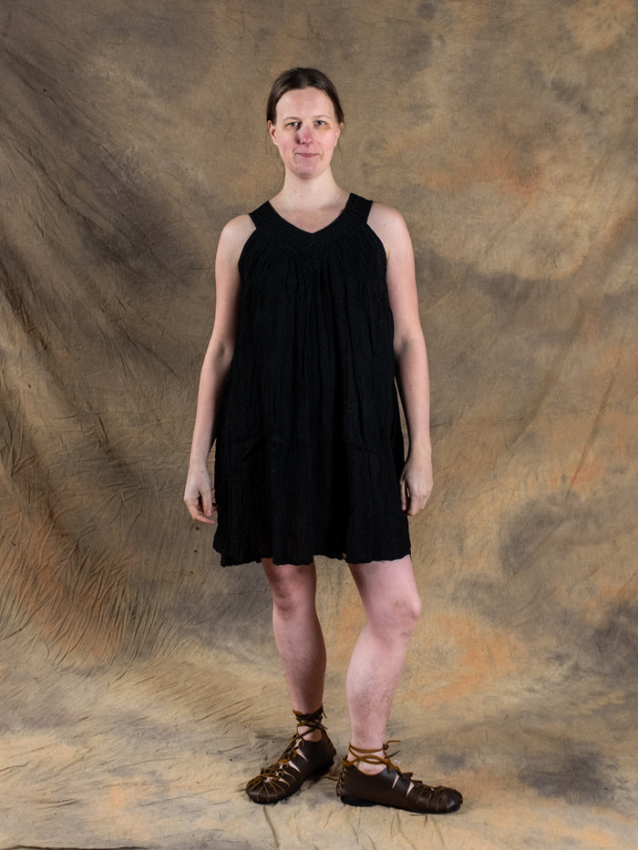 Goddess Dress Hera, short, black
