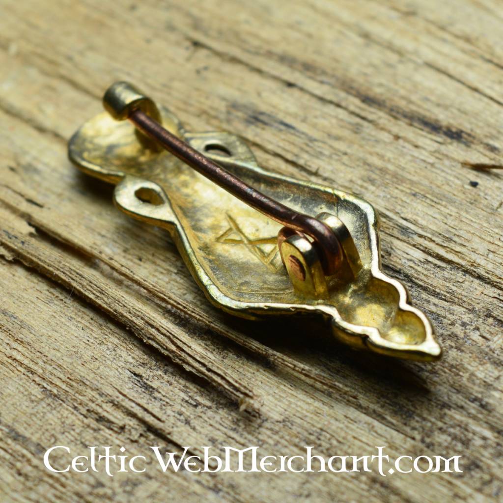 Vendel Bird Fibula Uppåkra, bronze