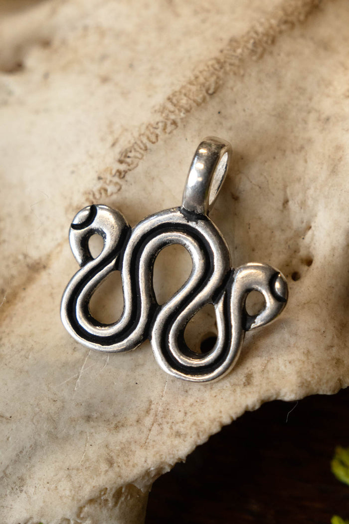 Viking jewellery divider, silvered bronze