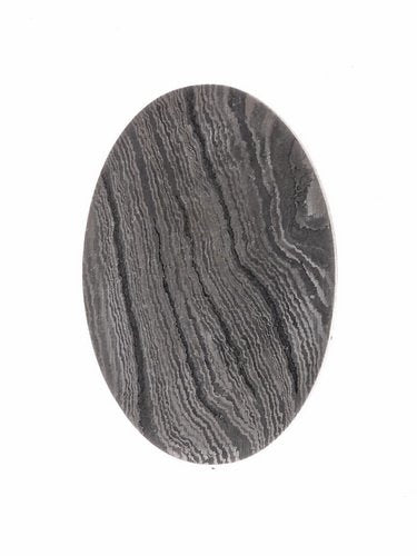 Handle disc for knife, damascus steel