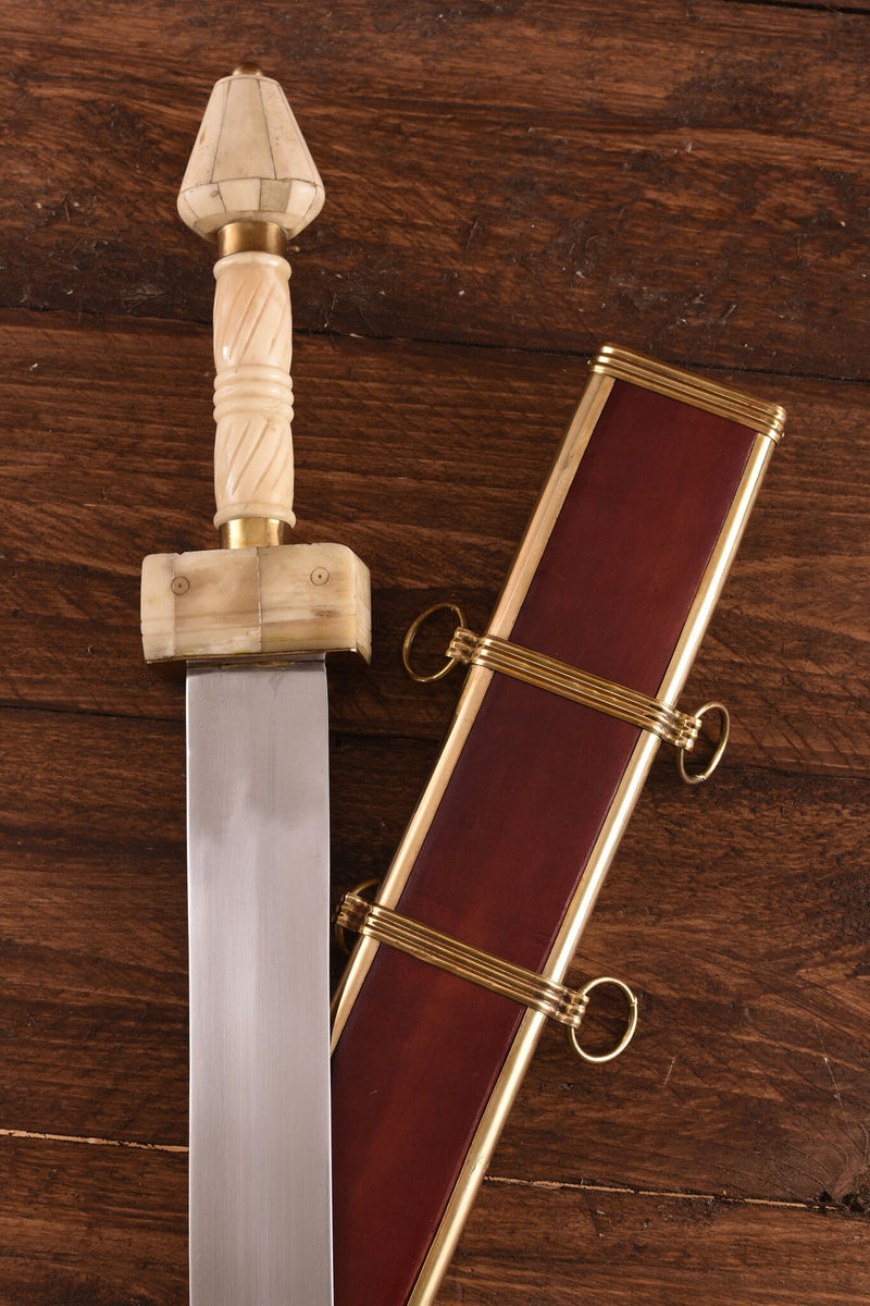 Spatha Straubing-Nydam, semi-affilata