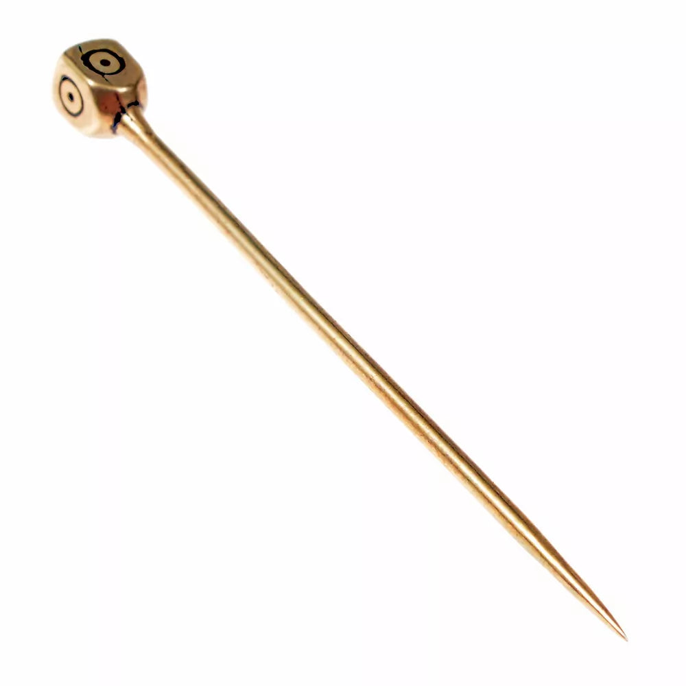 Anglo-Saxon veil pin Staffordshire, brass