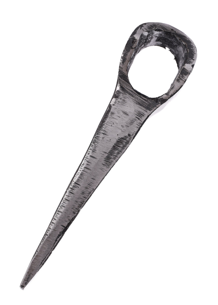 Battle-ready bearded axe blade, type B, blunt (battle-ready)