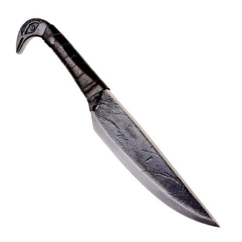 Celtic knife with bird motif, semi-sharp