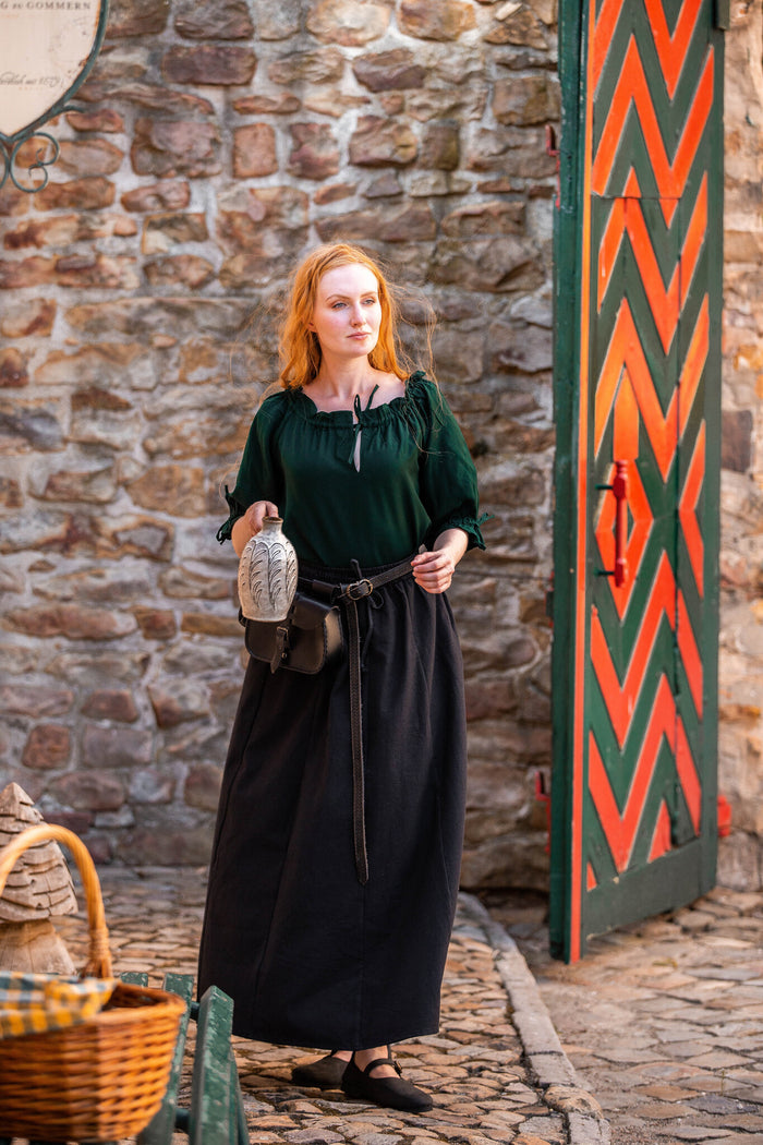 Baroque blouse Julia green