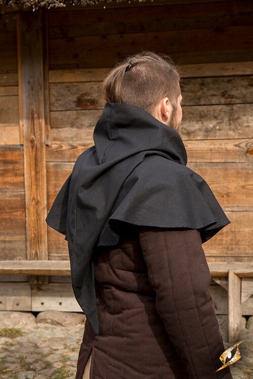 Medieval chaperon Walt, black