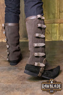 Zapatos Poulaines de soldado – marrón