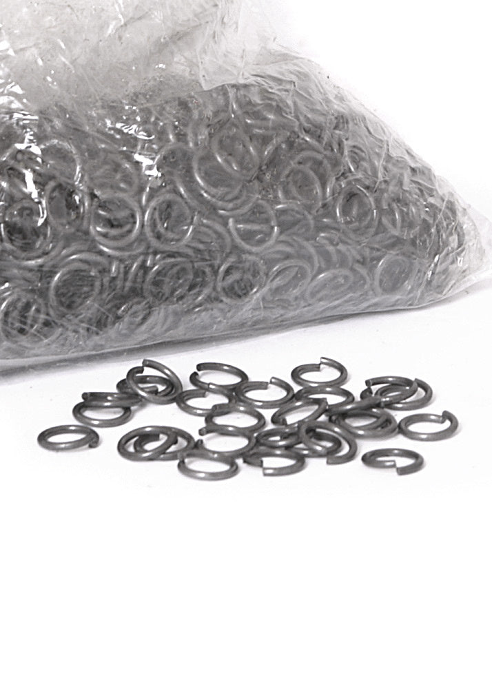 1 kg niezakuwanych kółek kolczych, surowe, 8 mm