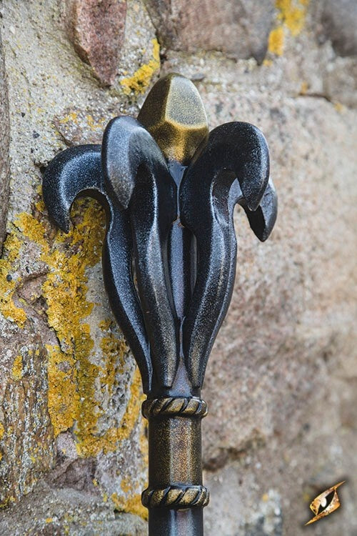 LARP mace fleur de lys