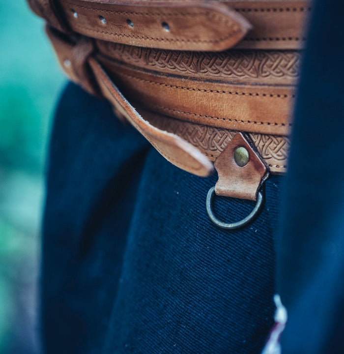 Celtic belt Ruari, light brown