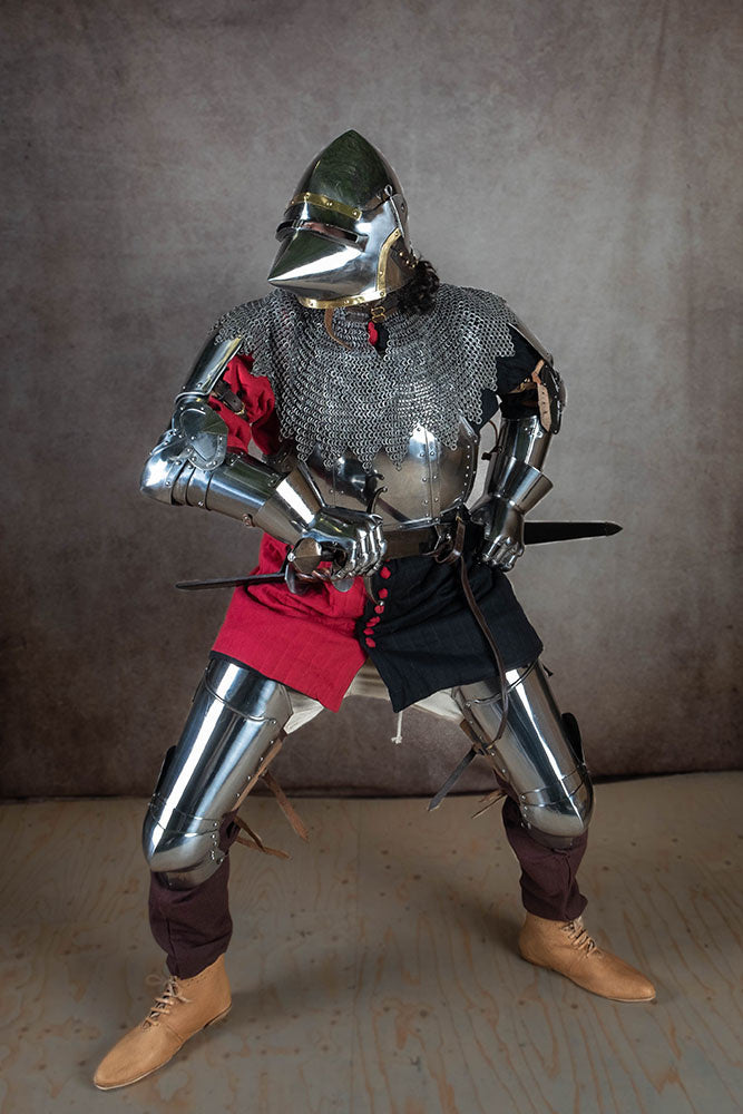Late 14th Century Mi parti Gambeson